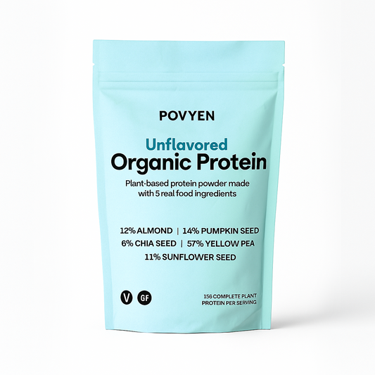Povyen Unflavored Organic Protein